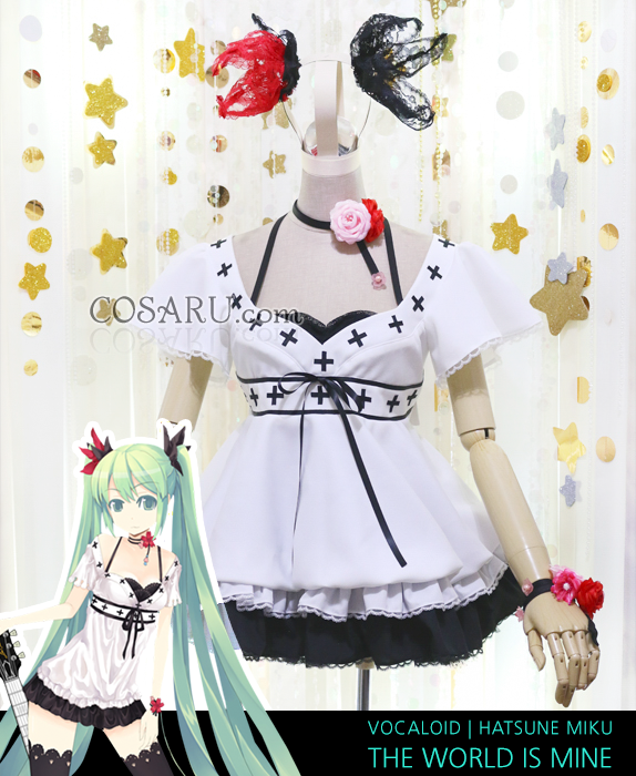 cosaru vocaloid miku world is mine dress sample